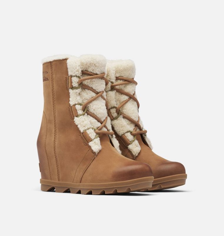 Sorel Kadın Joan Of Arctic™ Ii Shearling Boot - Takozlar Kahverengi - 843-XWAIVL